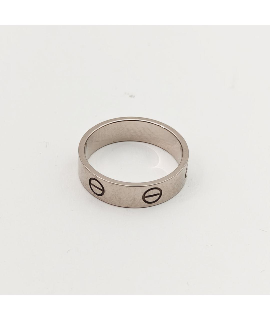 CARTIER Серебряное кольцо из белого золота, фото 5