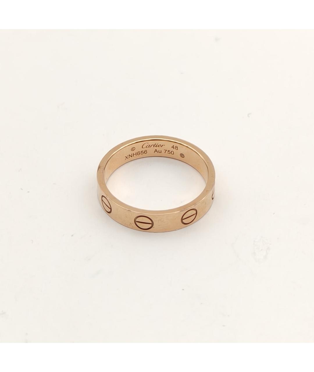 CARTIER Золотое кольцо из розового золота, фото 3