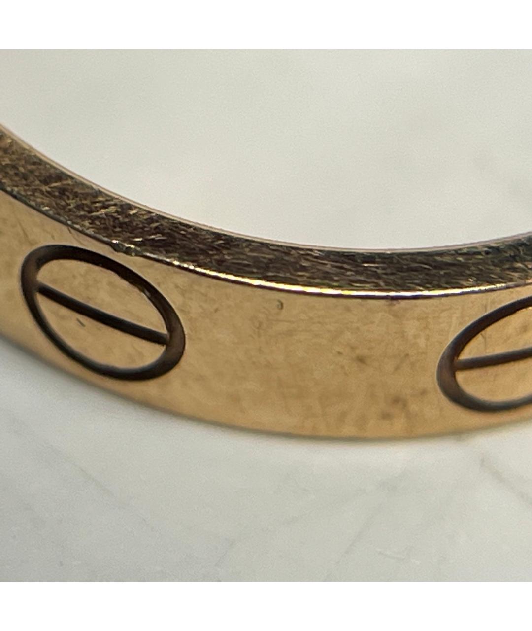 CARTIER Золотое кольцо из розового золота, фото 8