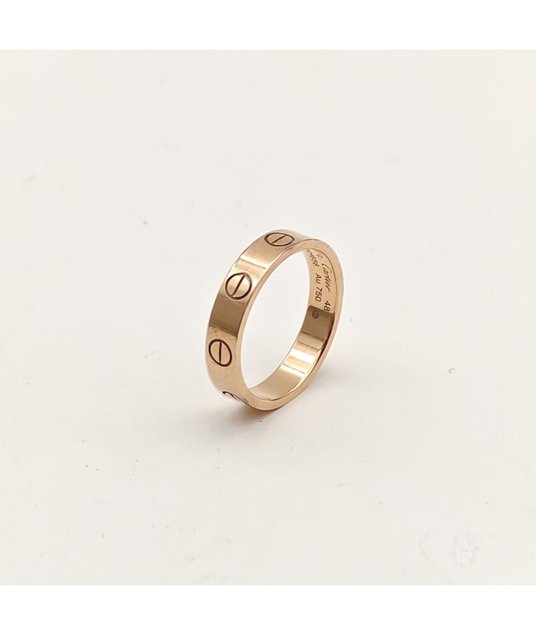 CARTIER Золотое кольцо из розового золота, фото 4