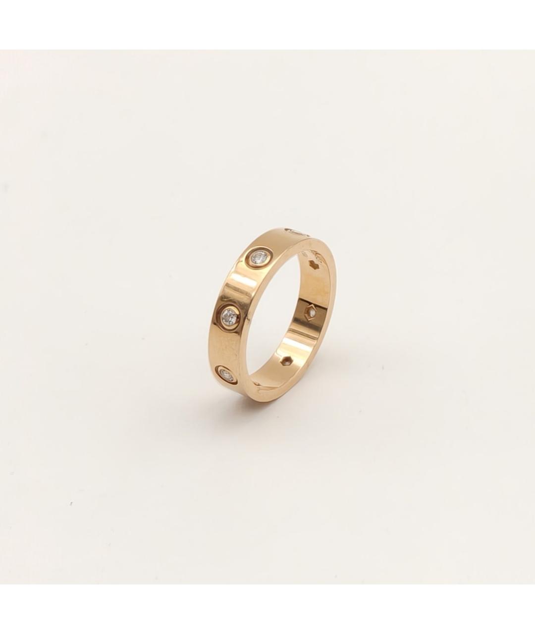 CARTIER Золотое кольцо из розового золота, фото 5