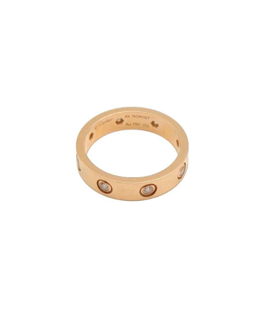 CARTIER Золотое кольцо из розового золота, фото 10