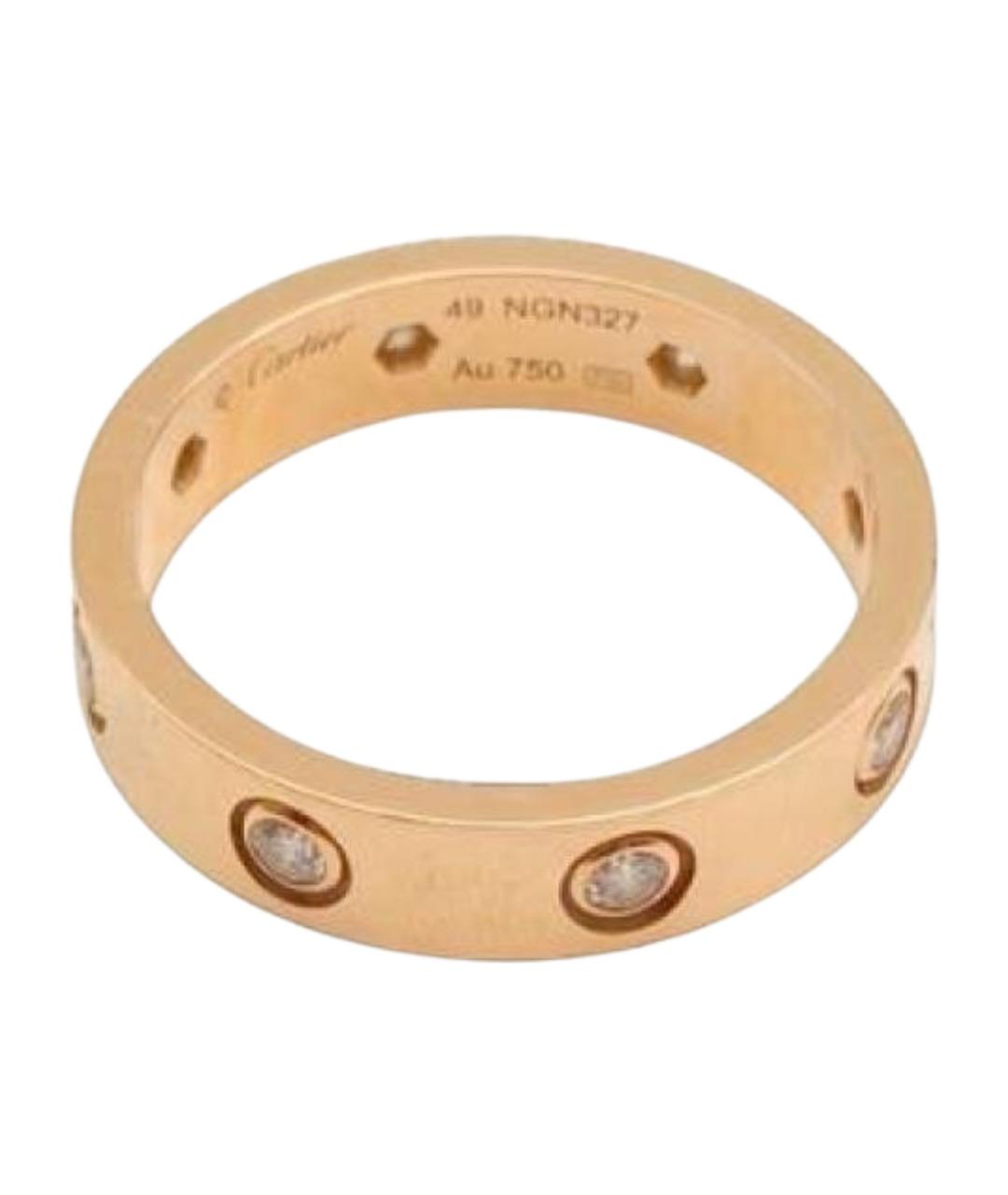 CARTIER Золотое кольцо из розового золота, фото 1