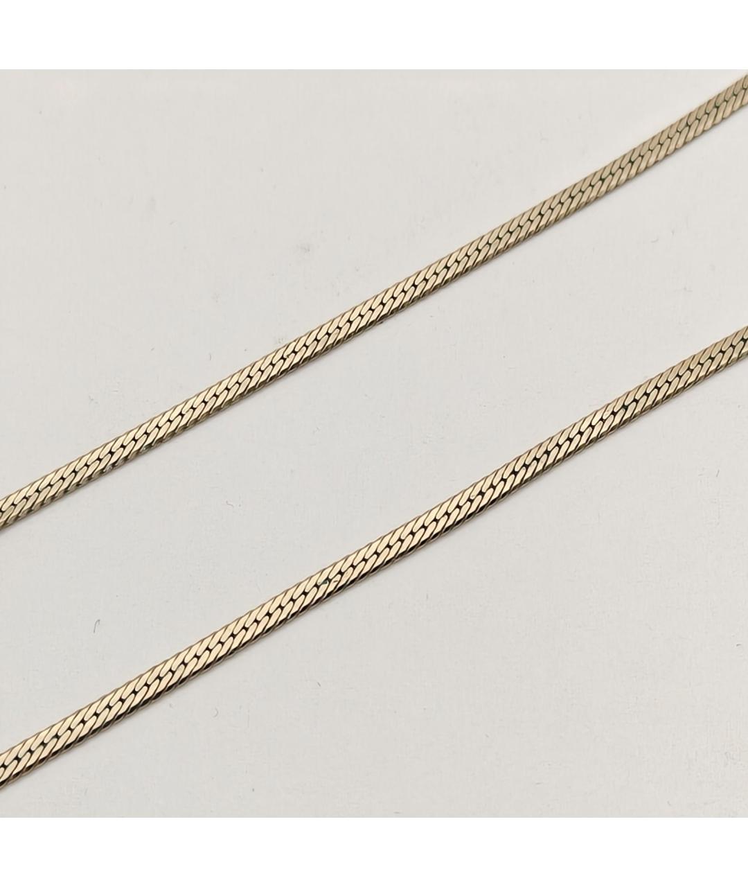 CHANEL Золотое металлическое колье, фото 7