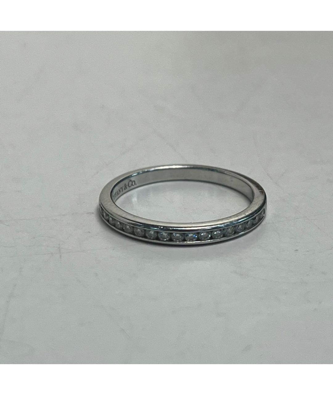 TIFFANY&CO Серебряное платиновое кольцо, фото 7
