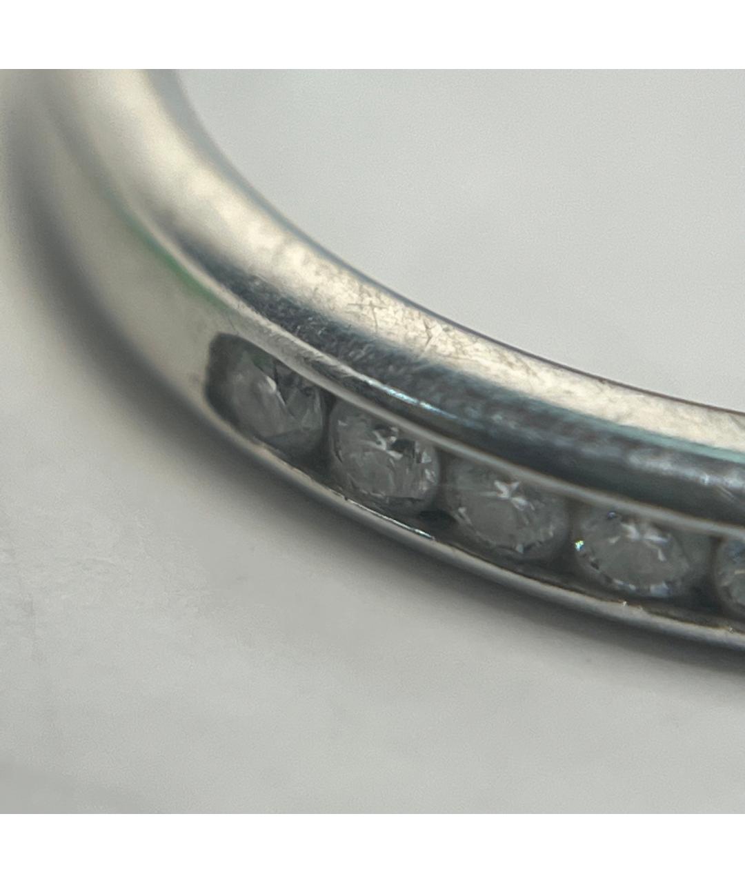 TIFFANY&CO Серебряное платиновое кольцо, фото 8