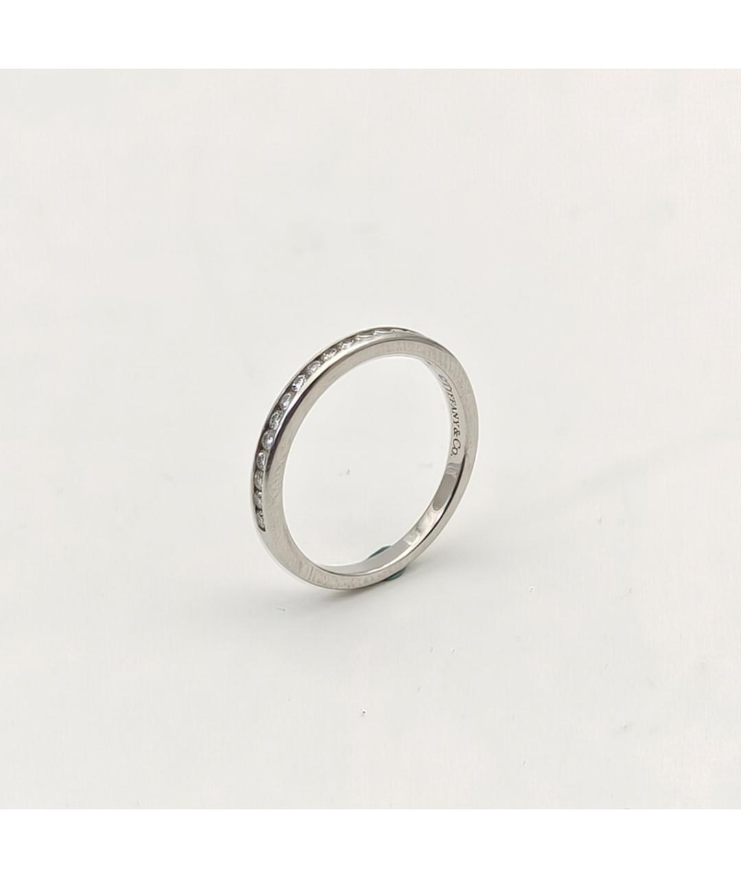 TIFFANY&CO Серебряное платиновое кольцо, фото 6