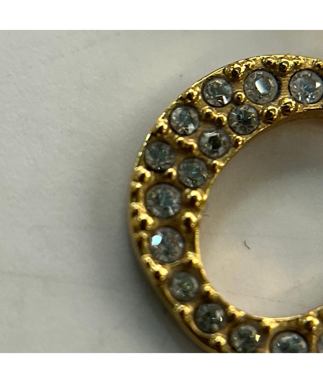 CHRISTIAN DIOR Золотое металлическое колье, фото 9