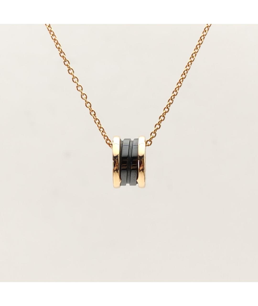 BVLGARI Золотое колье из розового золота, фото 3