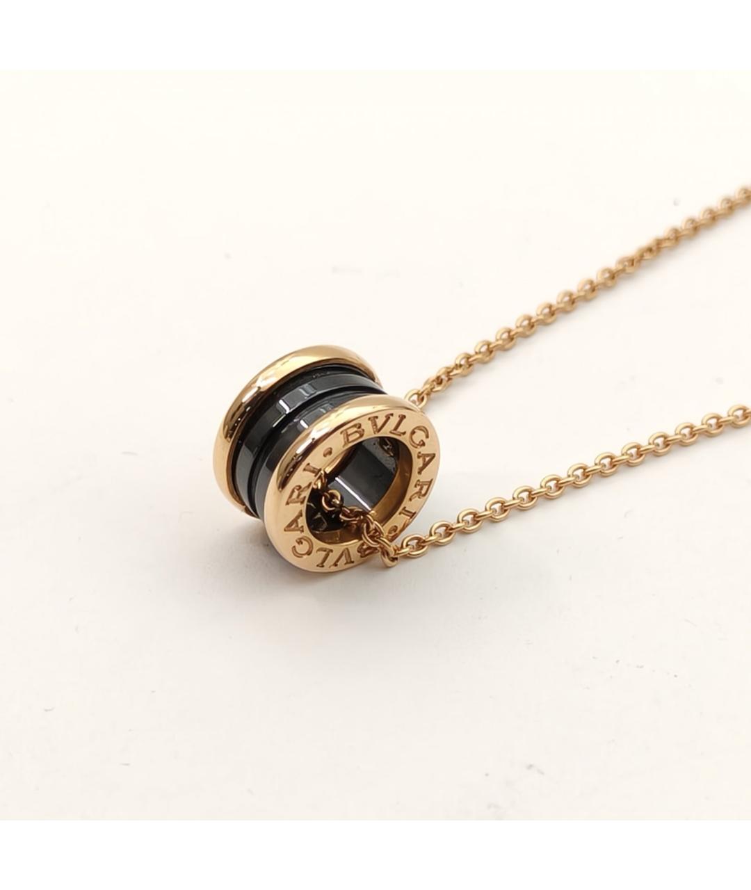 BVLGARI Золотое колье из розового золота, фото 5