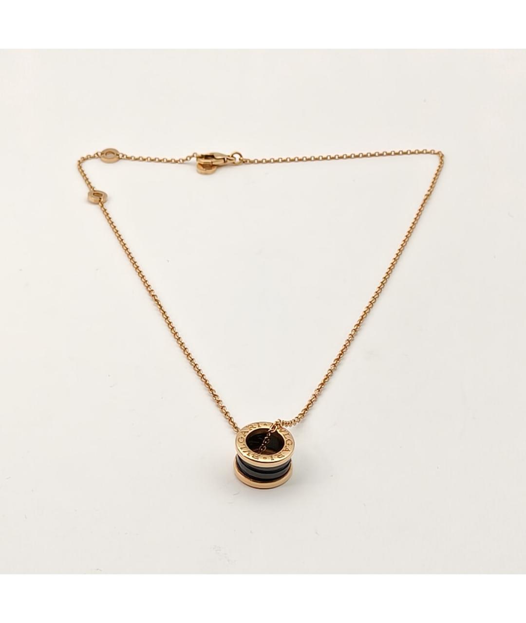 BVLGARI Золотое колье из розового золота, фото 7