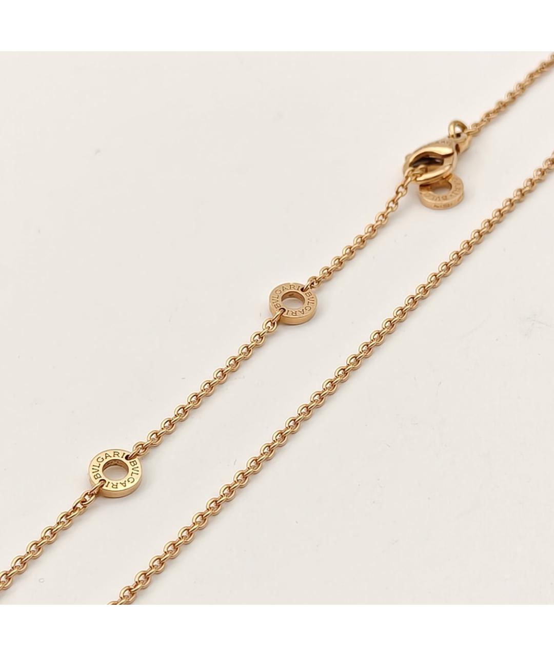 BVLGARI Золотое колье из розового золота, фото 6