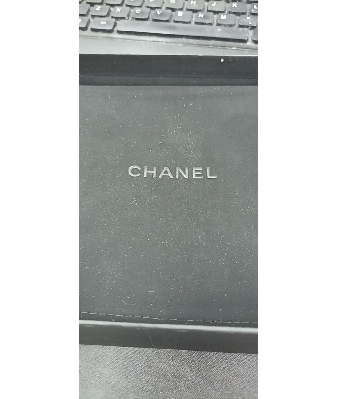 CHANEL Черное металлическое колье, фото 9