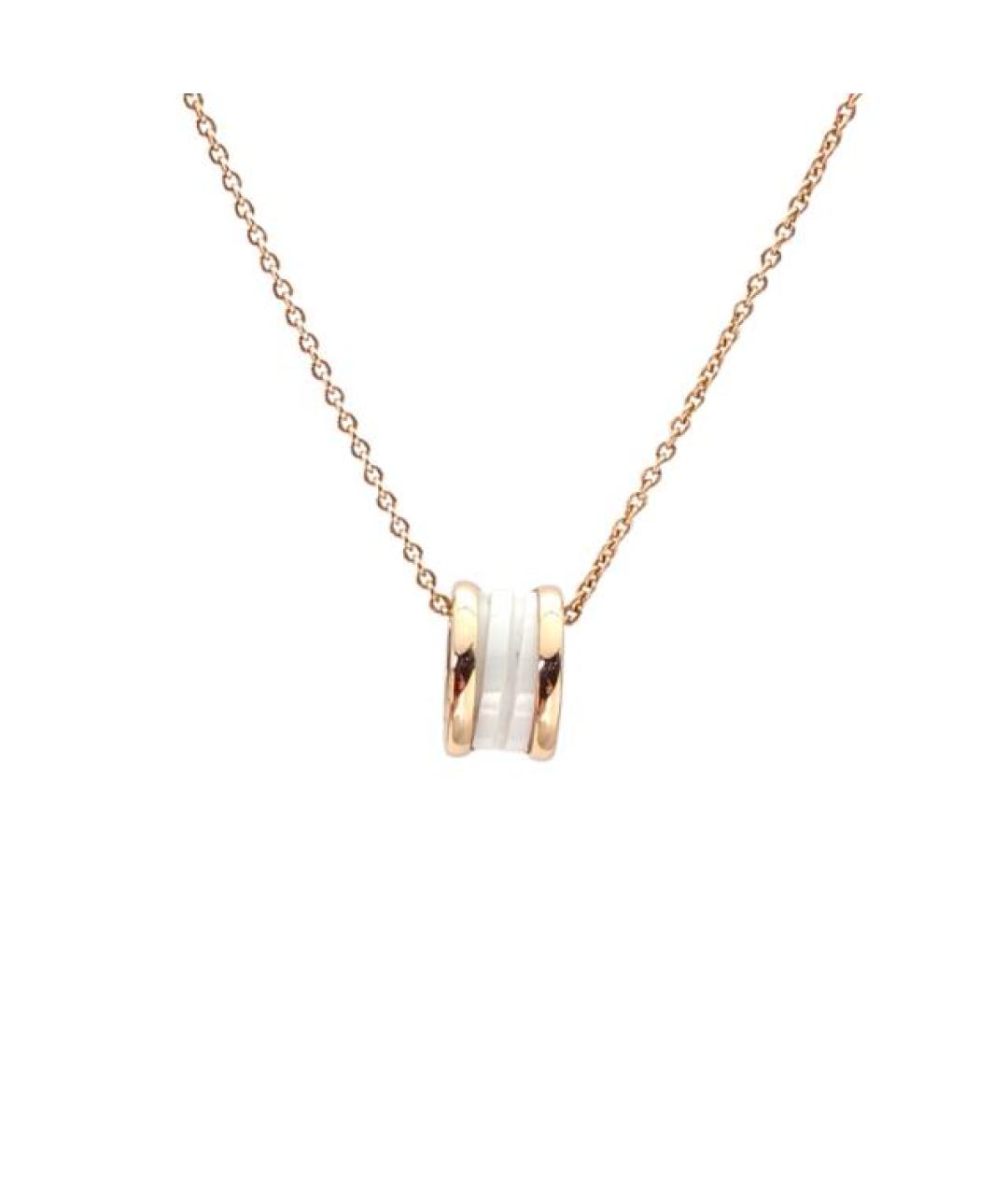 BVLGARI Золотая подвеска из розового золота, фото 10