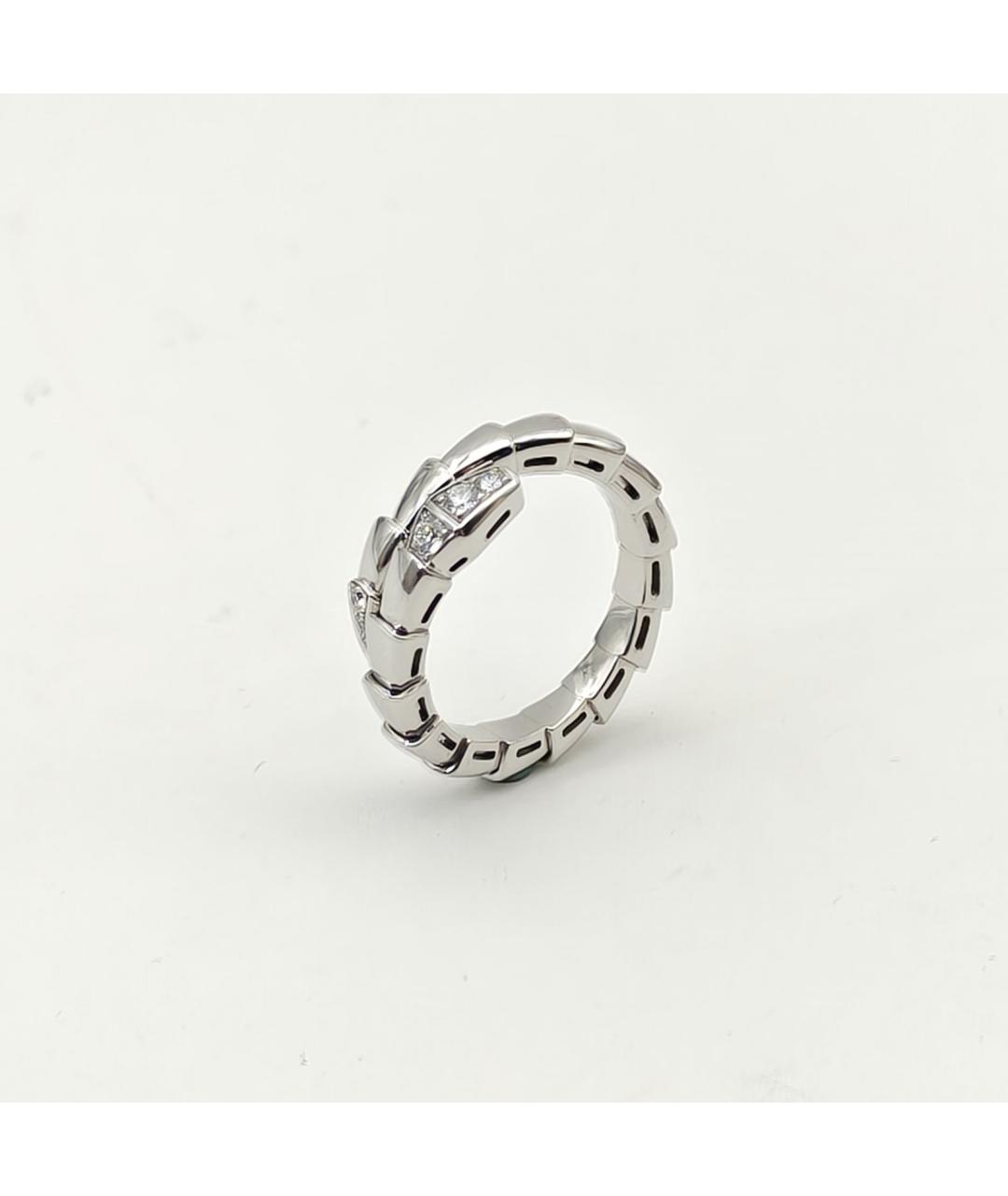 BVLGARI Серебряное кольцо из белого золота, фото 3