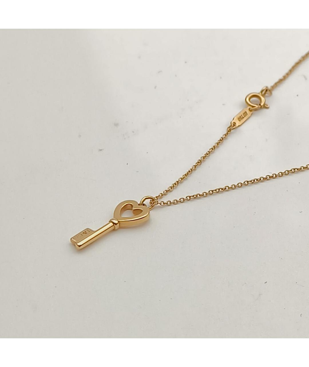 TIFFANY&CO Золотая подвеска из розового золота, фото 4