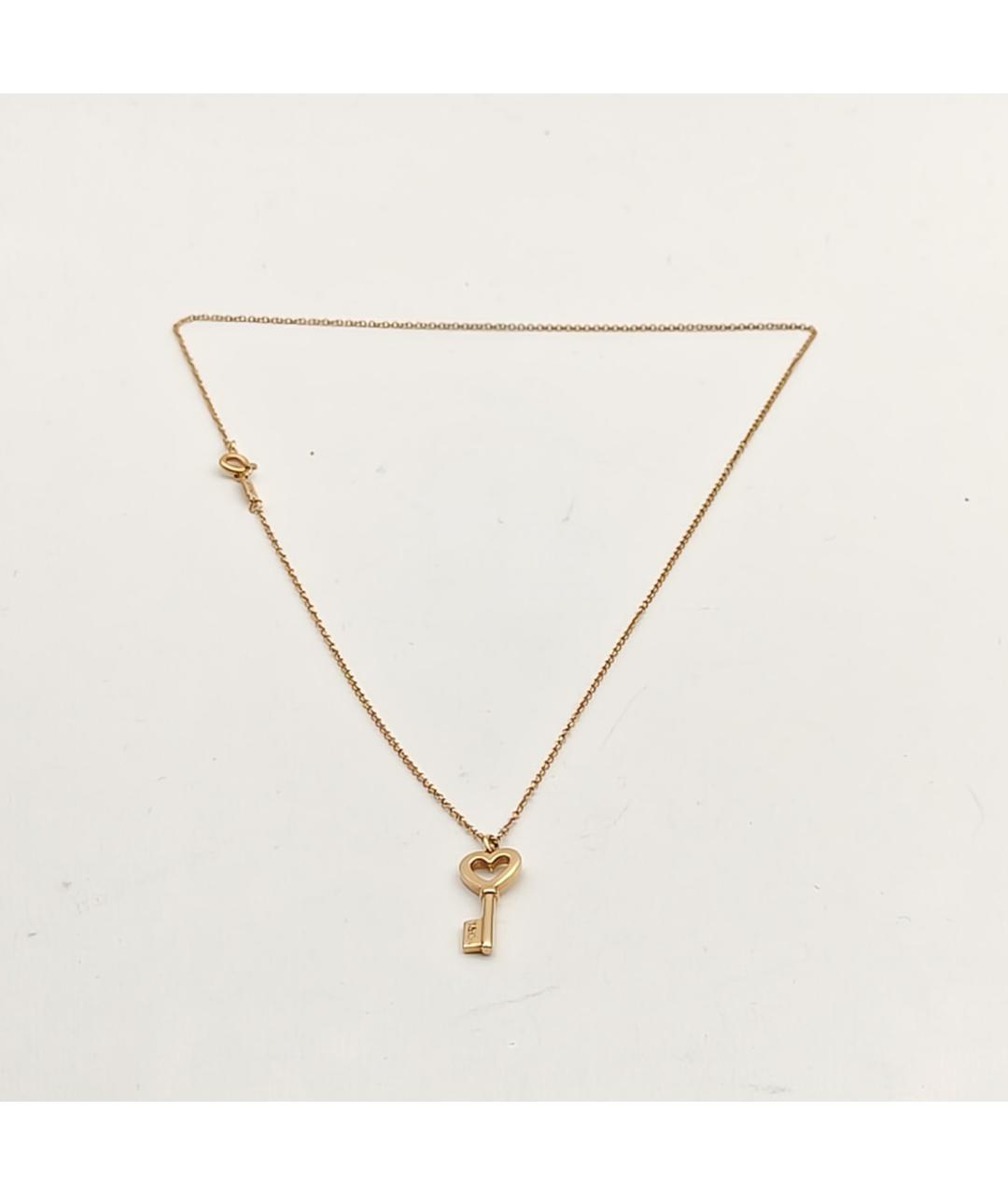 TIFFANY&CO Золотая подвеска из розового золота, фото 7