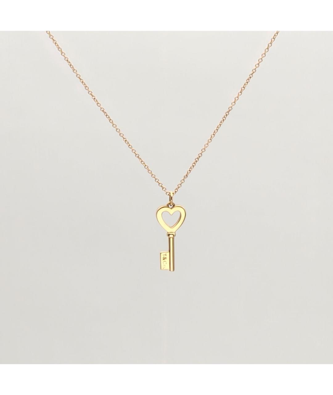 TIFFANY&CO Золотая подвеска из розового золота, фото 3