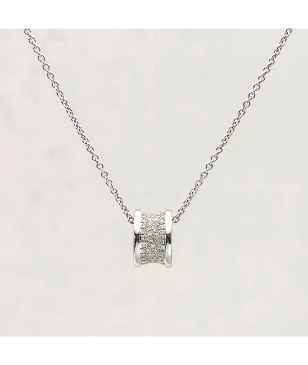 BVLGARI Серебряная подвеска из белого золота, фото 3