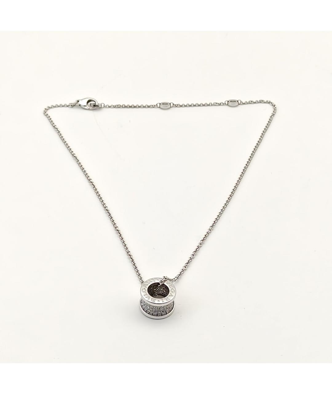 BVLGARI Серебряная подвеска из белого золота, фото 7