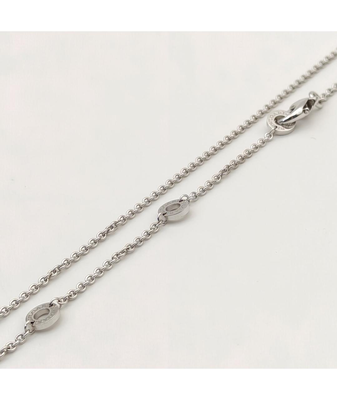 BVLGARI Серебряная подвеска из белого золота, фото 6