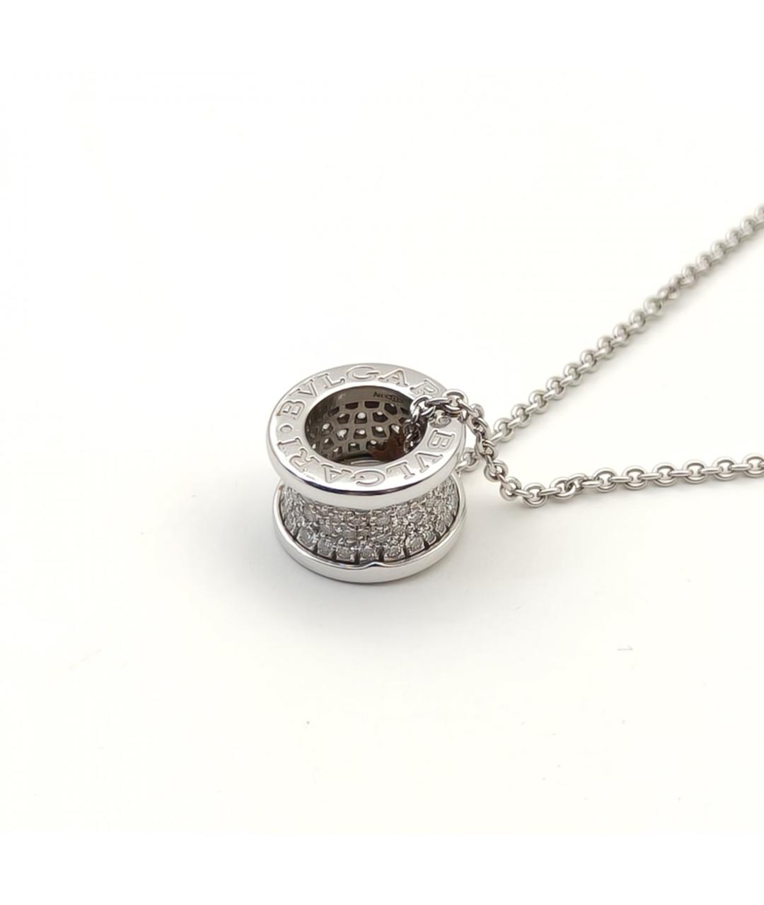 BVLGARI Серебряная подвеска из белого золота, фото 5