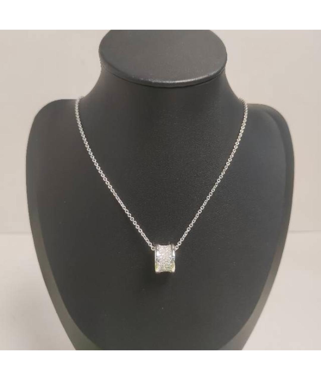 BVLGARI Серебряная подвеска из белого золота, фото 8