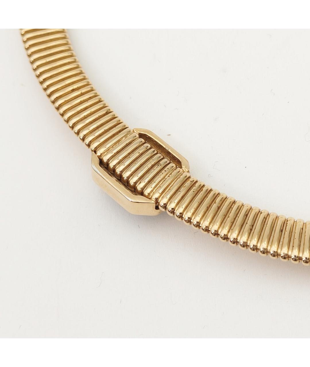 CHRISTIAN DIOR Золотое металлическое колье, фото 6