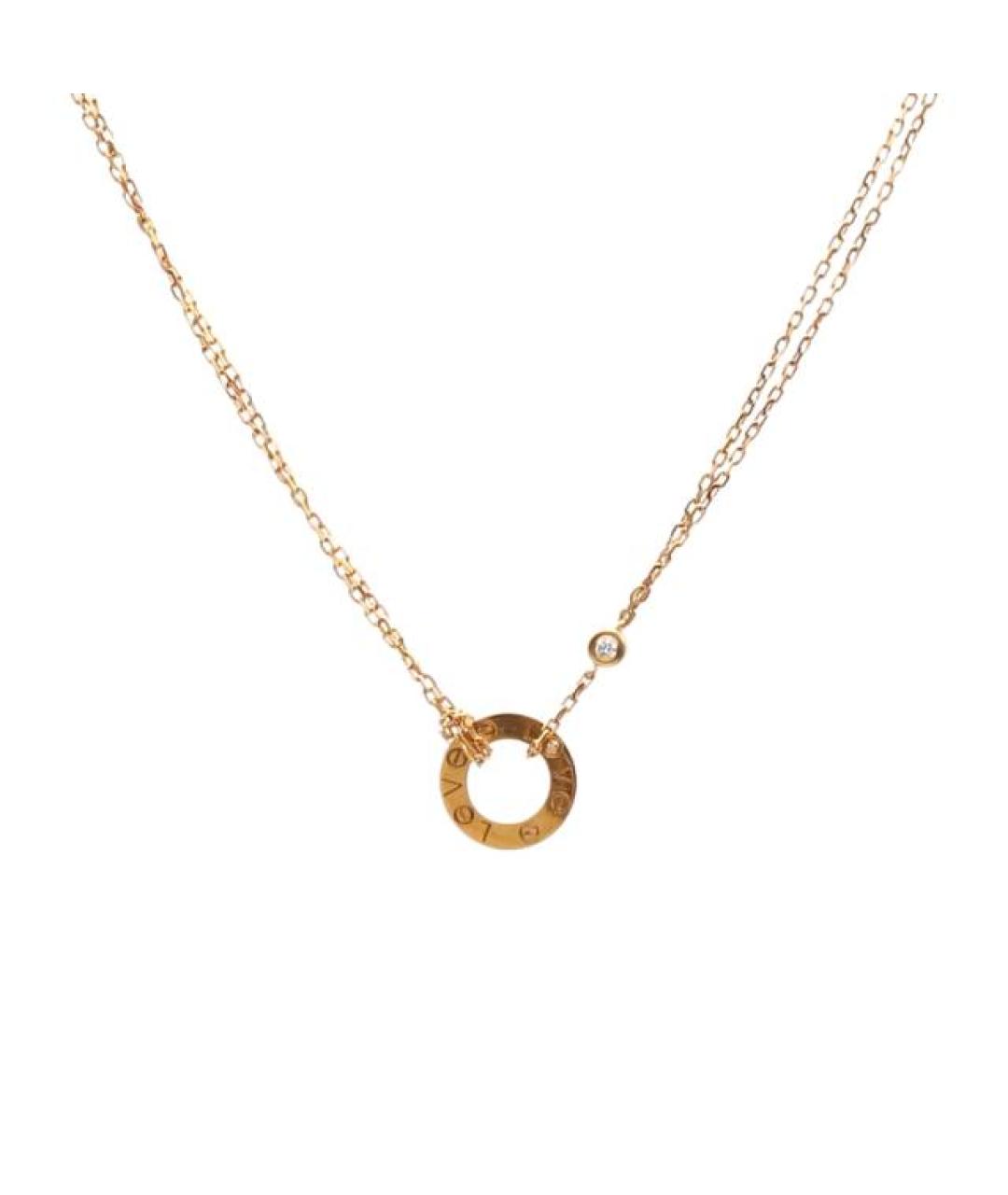 CARTIER Золотая подвеска из розового золота, фото 10