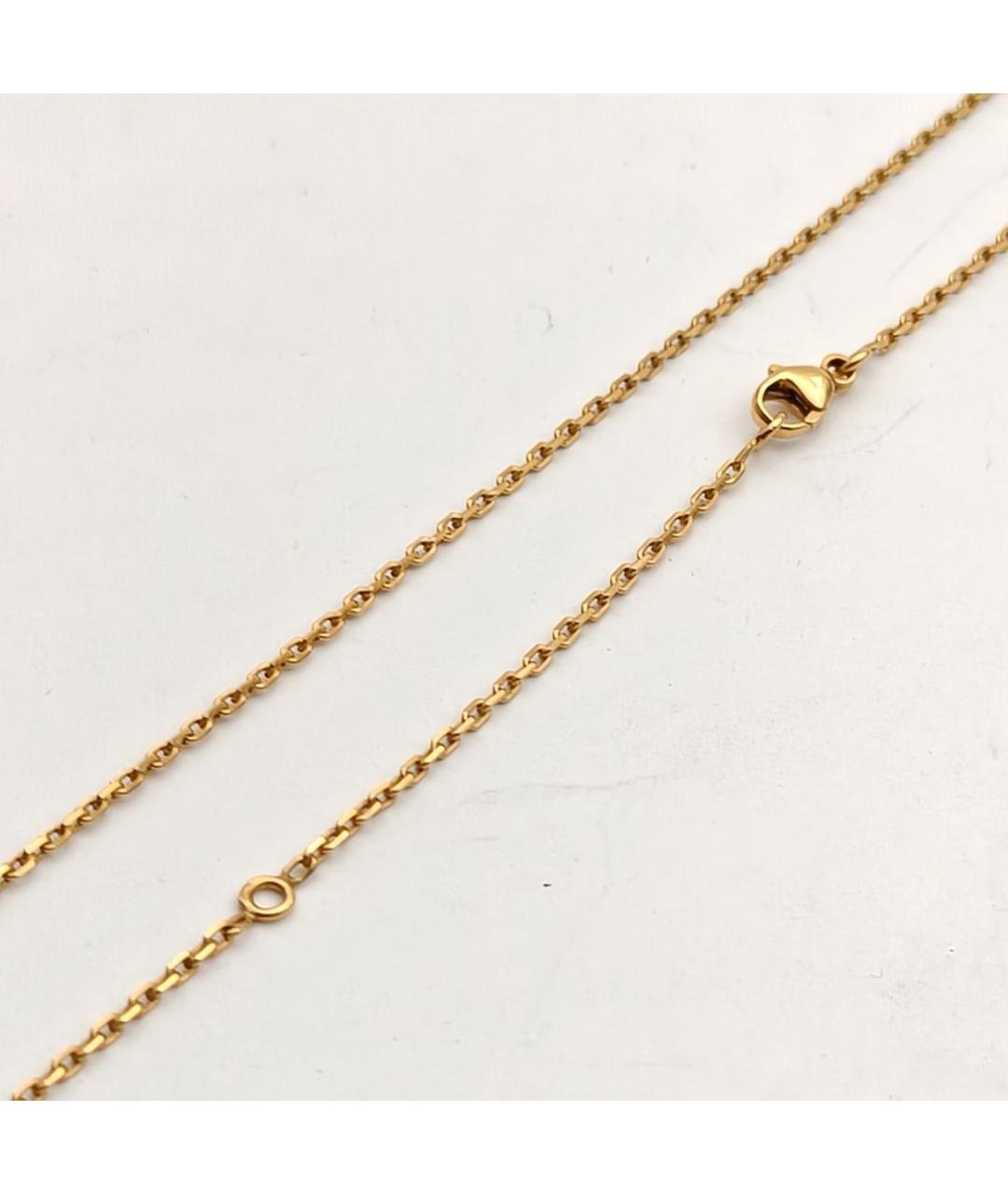 HERMES Золотая металлическая подвеска, фото 6