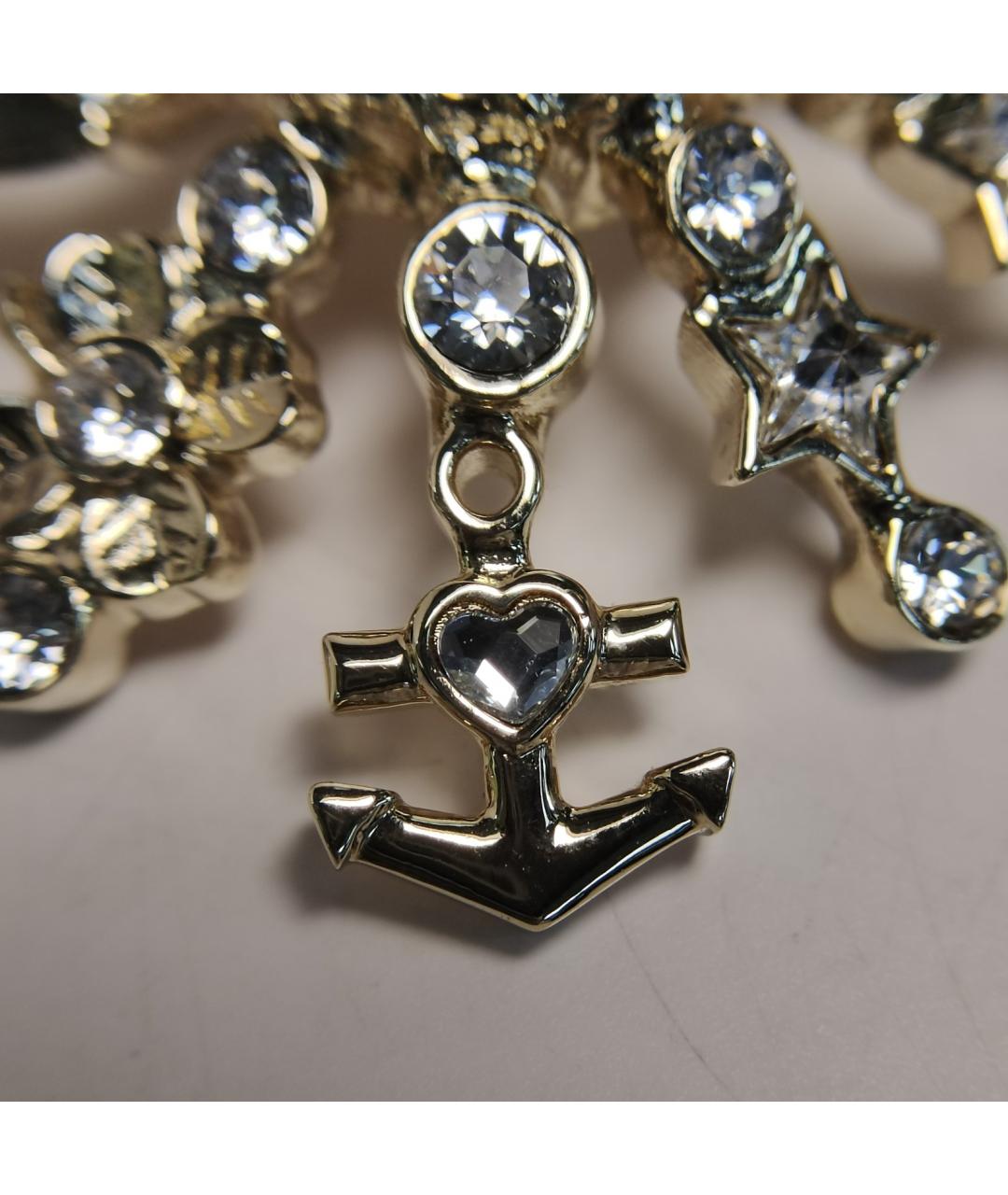 CHANEL Золотая металлическая булавка / брошь, фото 8