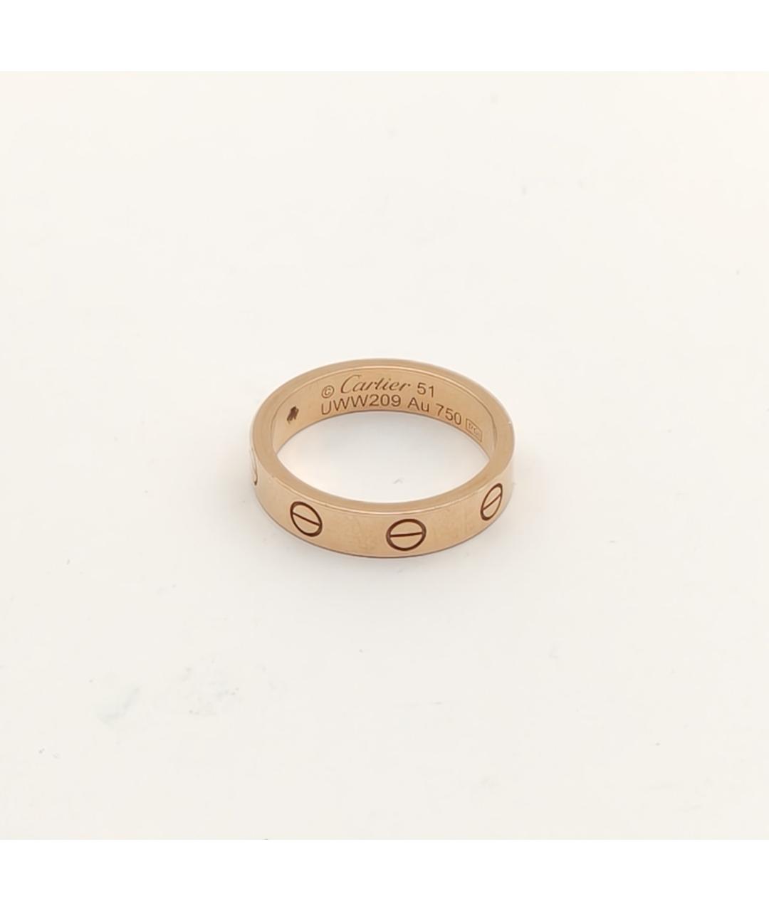 CARTIER Золотое кольцо из розового золота, фото 4