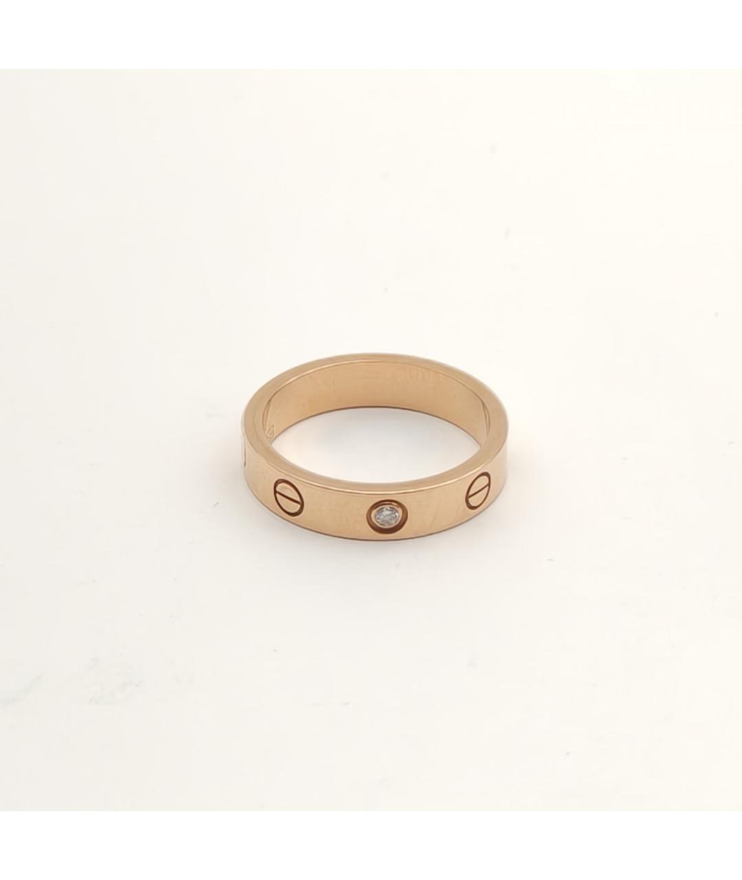 CARTIER Золотое кольцо из розового золота, фото 3