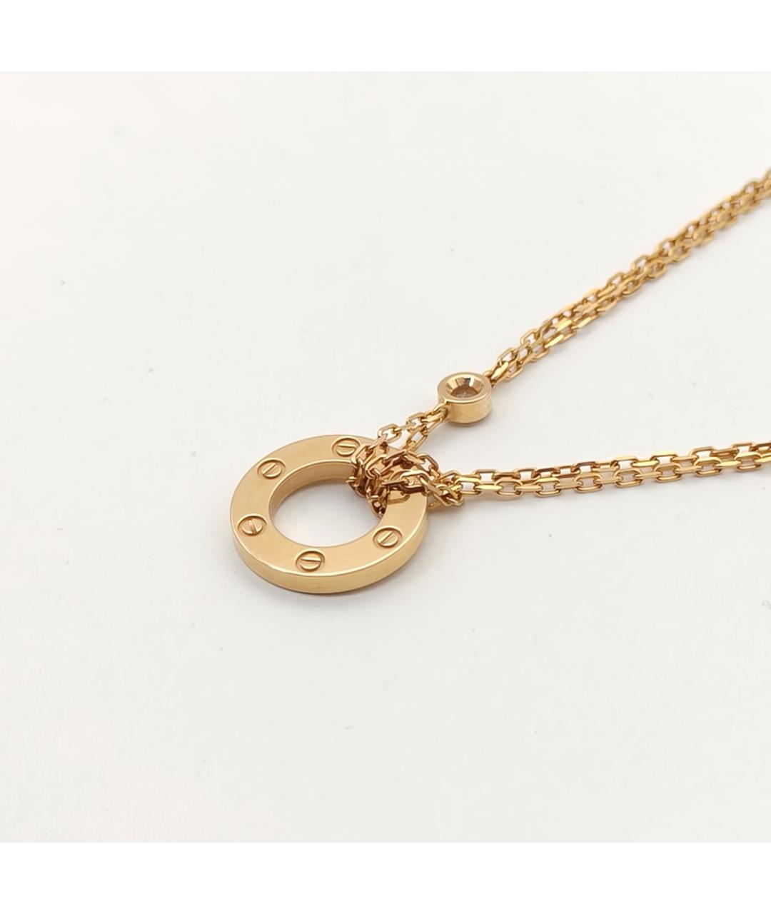 CARTIER Золотая подвеска из розового золота, фото 5