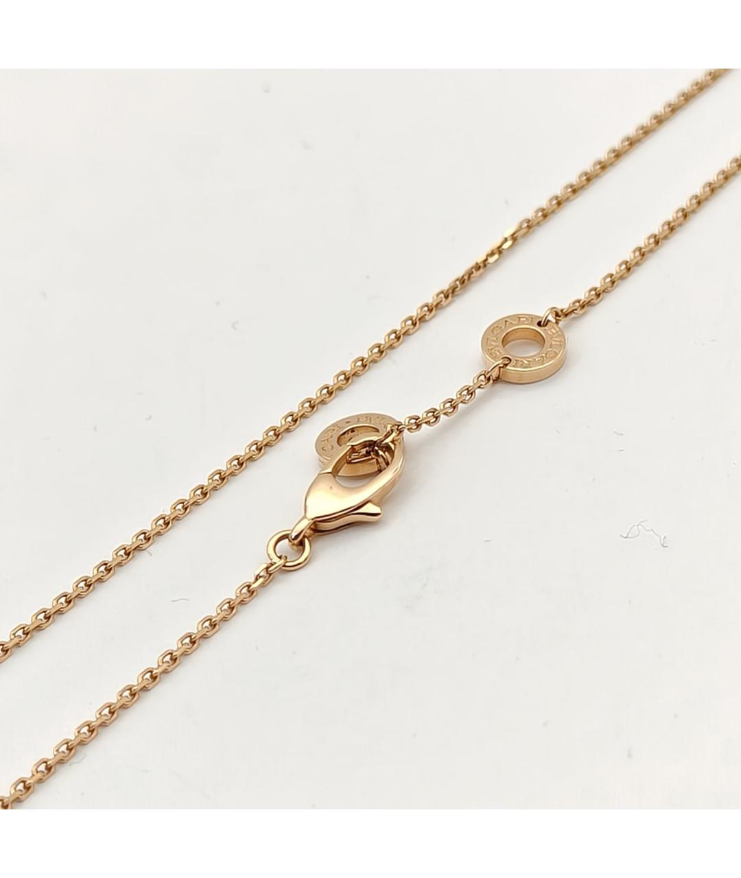 BVLGARI Золотая подвеска из розового золота, фото 6