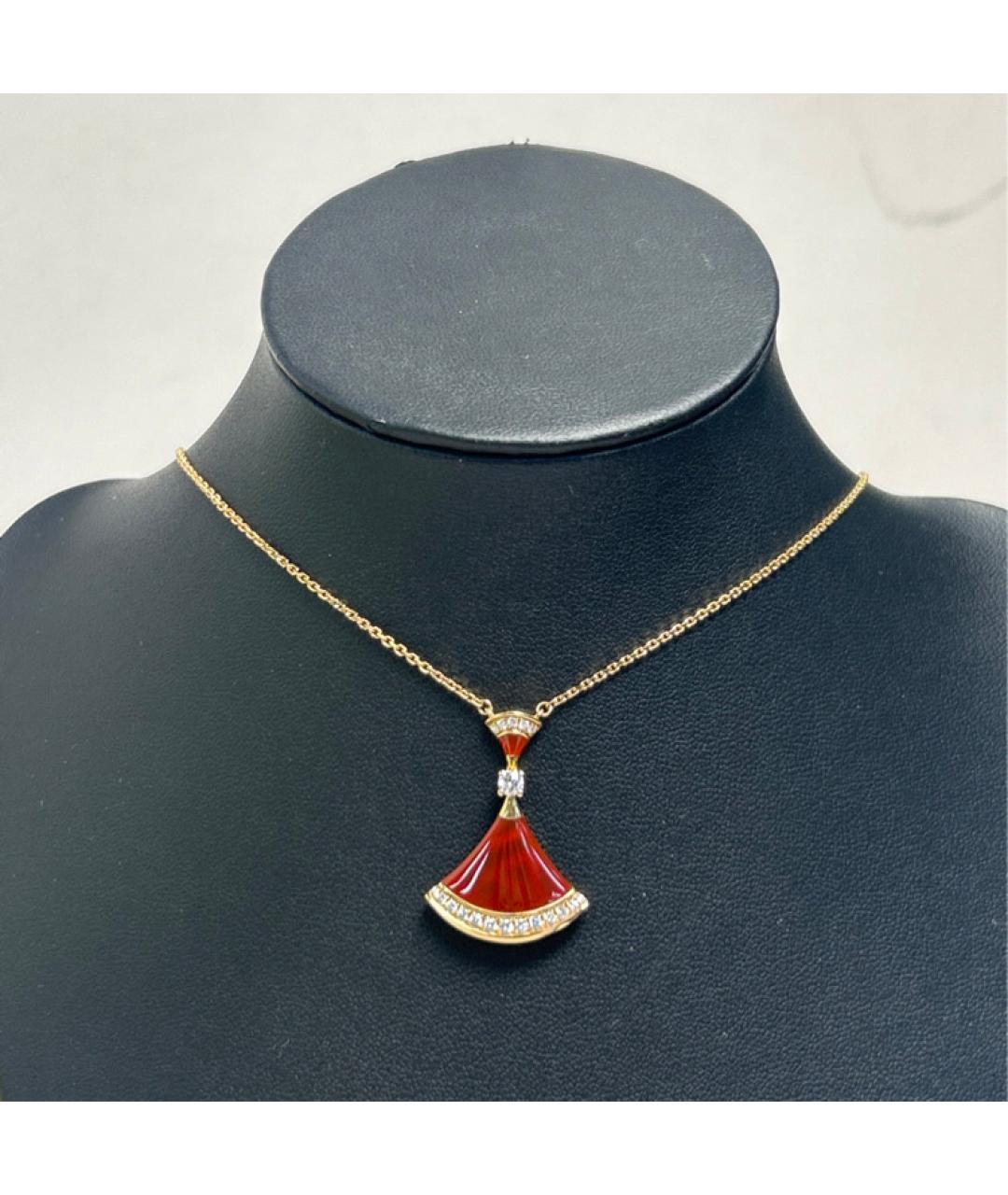 BVLGARI Золотая подвеска из розового золота, фото 8