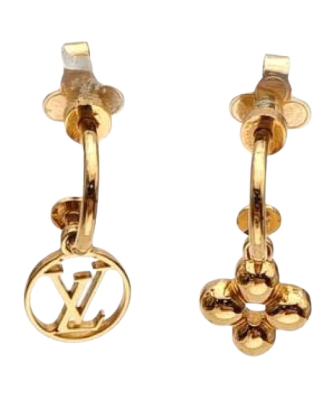 LOUIS VUITTON Металлические серьги, фото 1