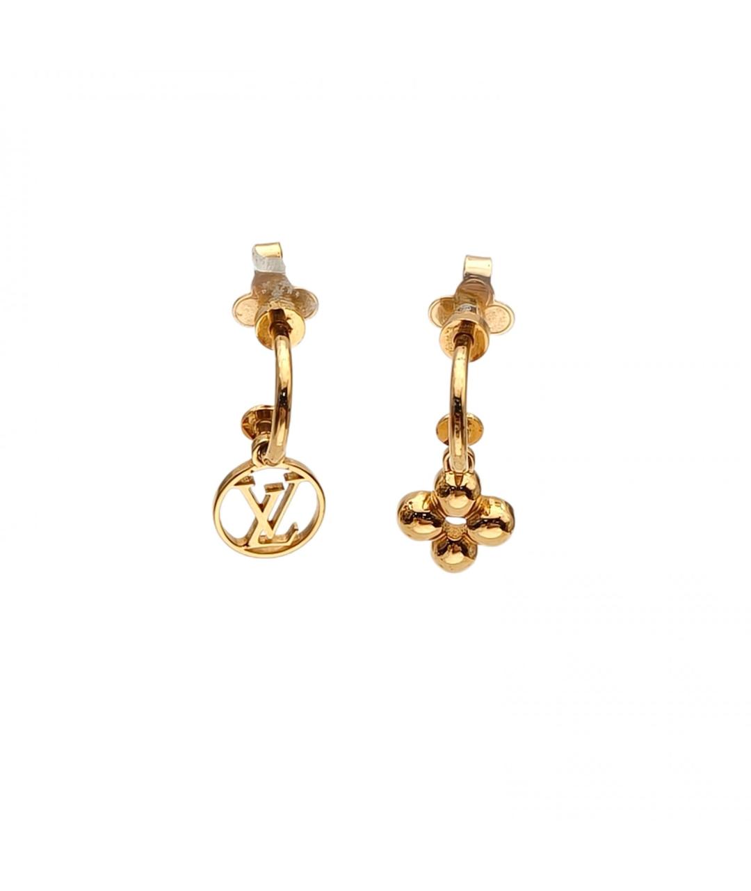 LOUIS VUITTON Металлические серьги, фото 2