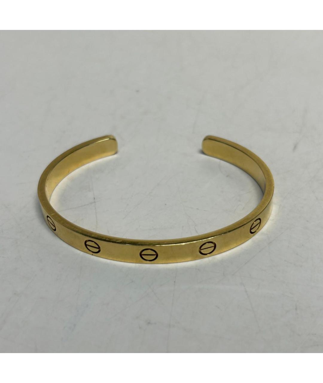 CARTIER Золотой браслет из желтого золота, фото 7