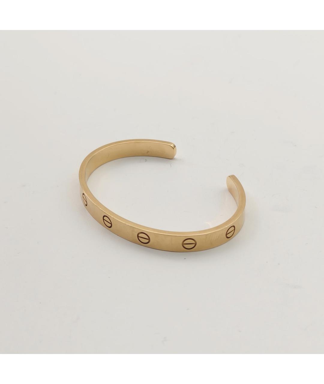 CARTIER Золотой браслет из желтого золота, фото 4