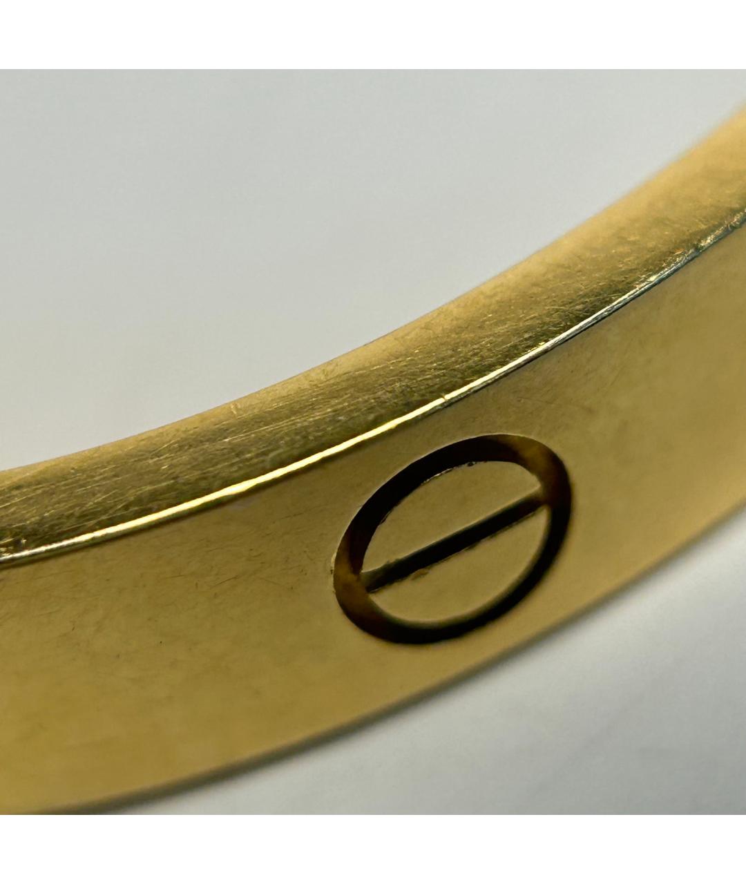 CARTIER Золотой браслет из желтого золота, фото 9