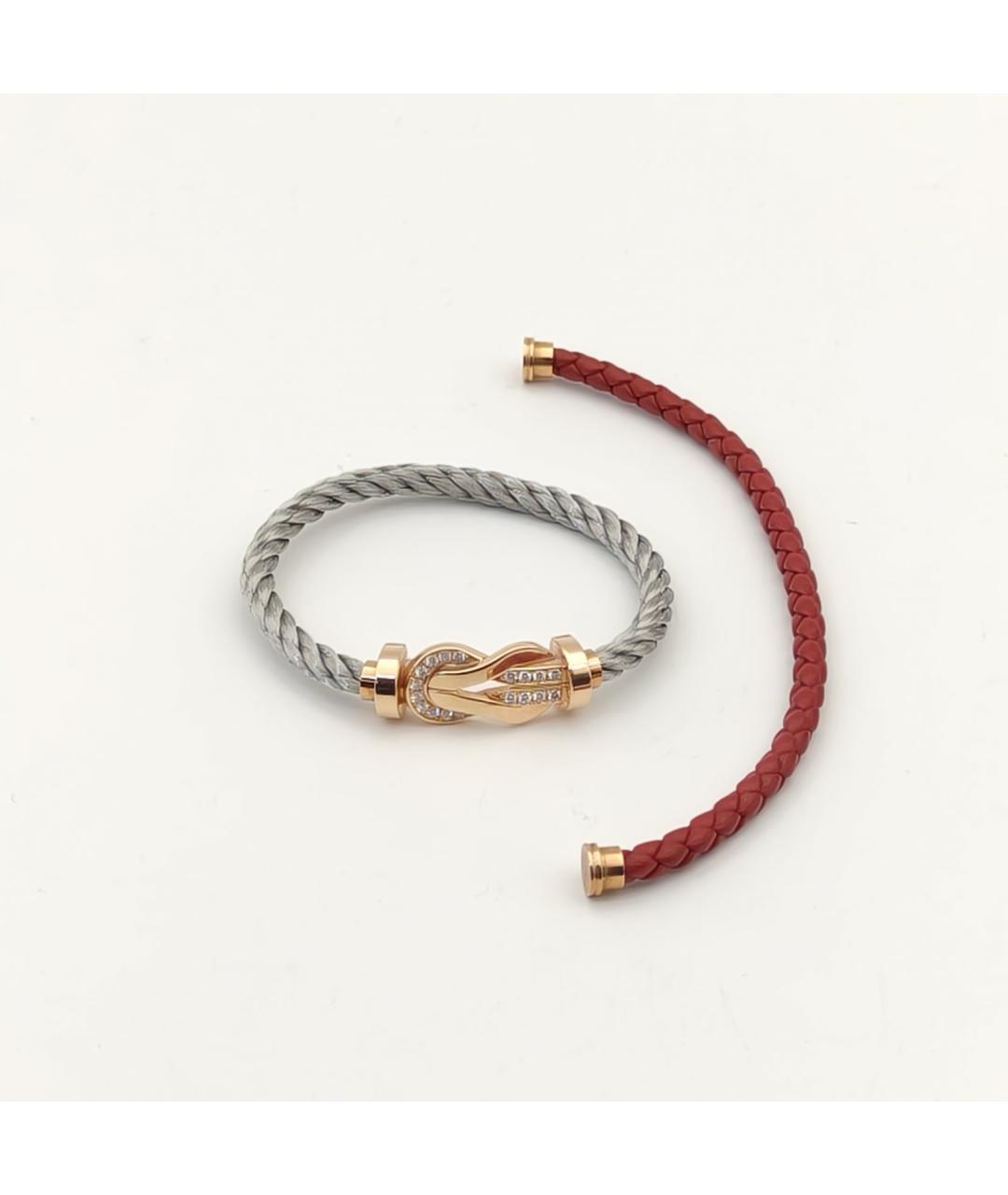 FRED Серебрянный браслет из розового золота, фото 6