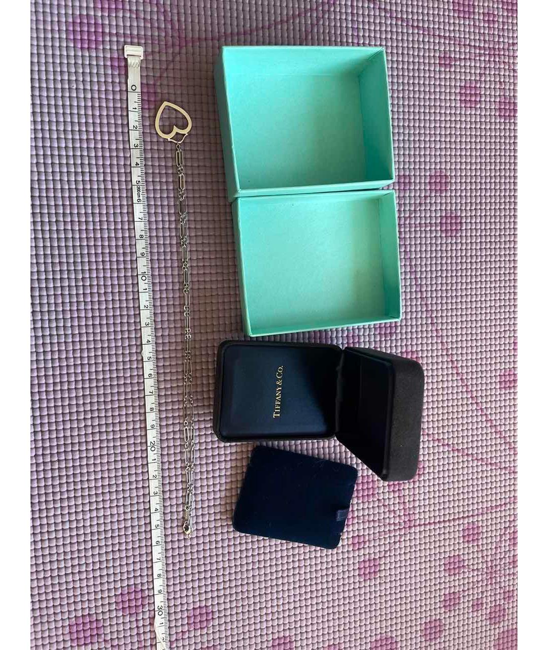 TIFFANY&CO Серебрянный кулон из белого золота, фото 8