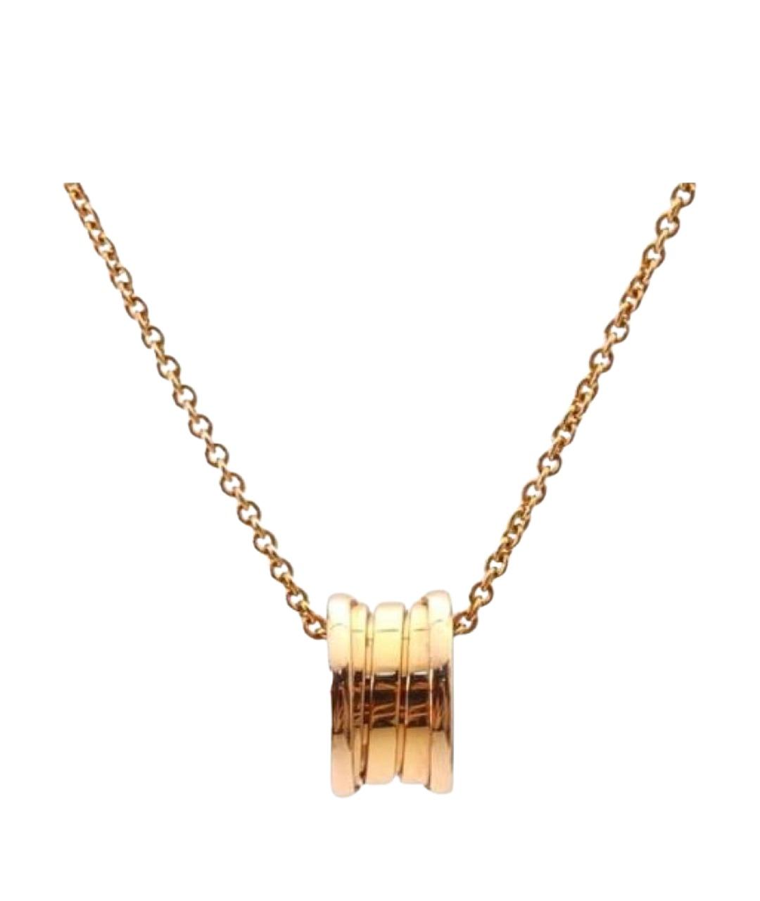 BVLGARI Золотая подвеска из розового золота, фото 1