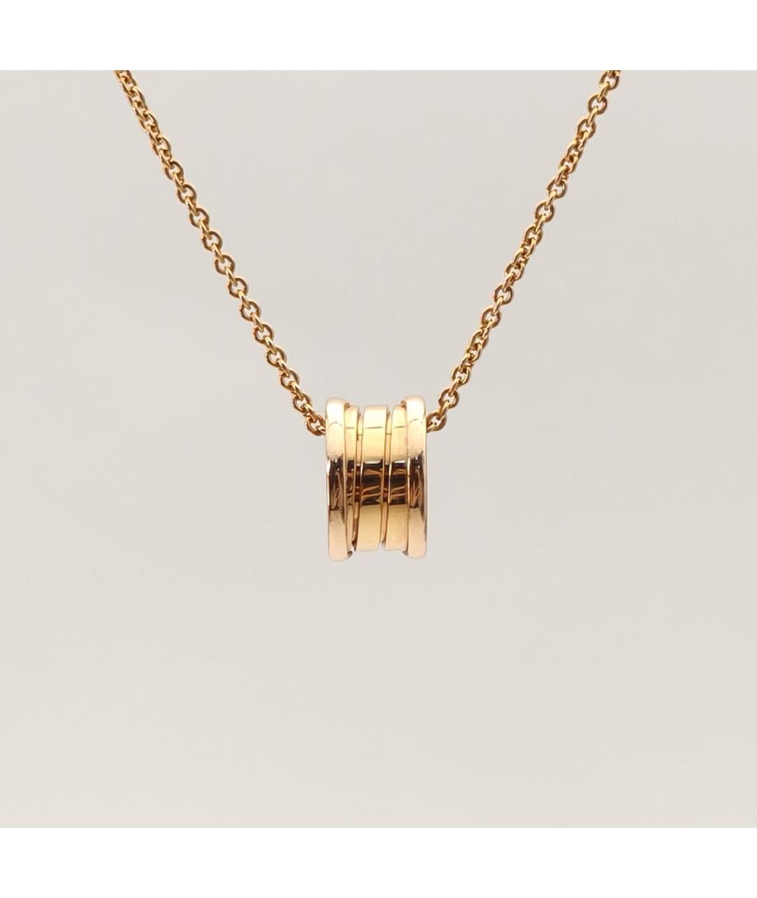 BVLGARI Золотая подвеска из розового золота, фото 3