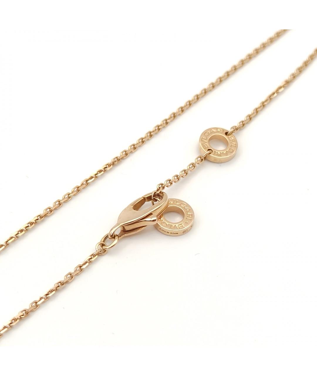 BVLGARI Золотая подвеска из розового золота, фото 6