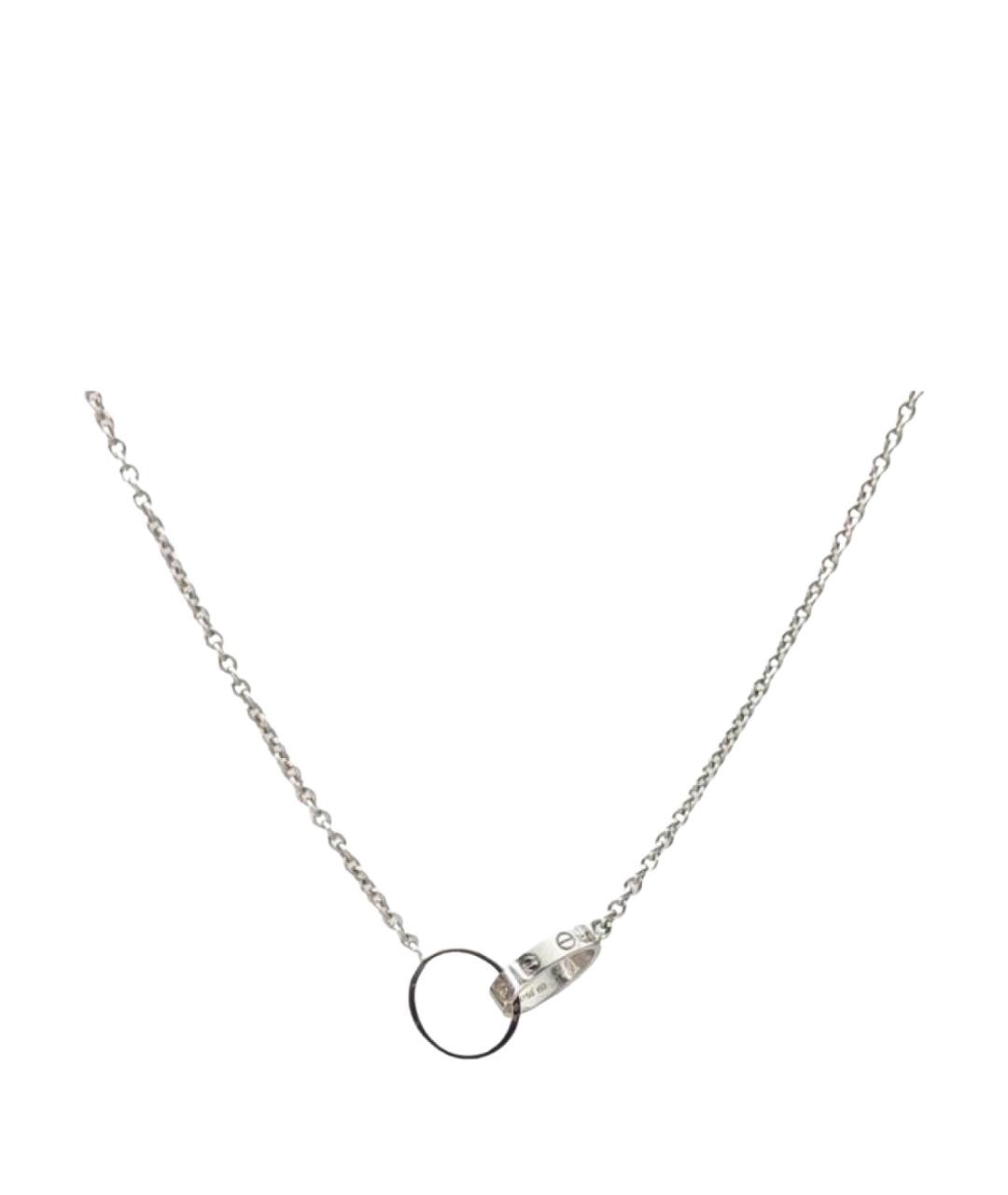 CARTIER Серебряная подвеска из белого золота, фото 1