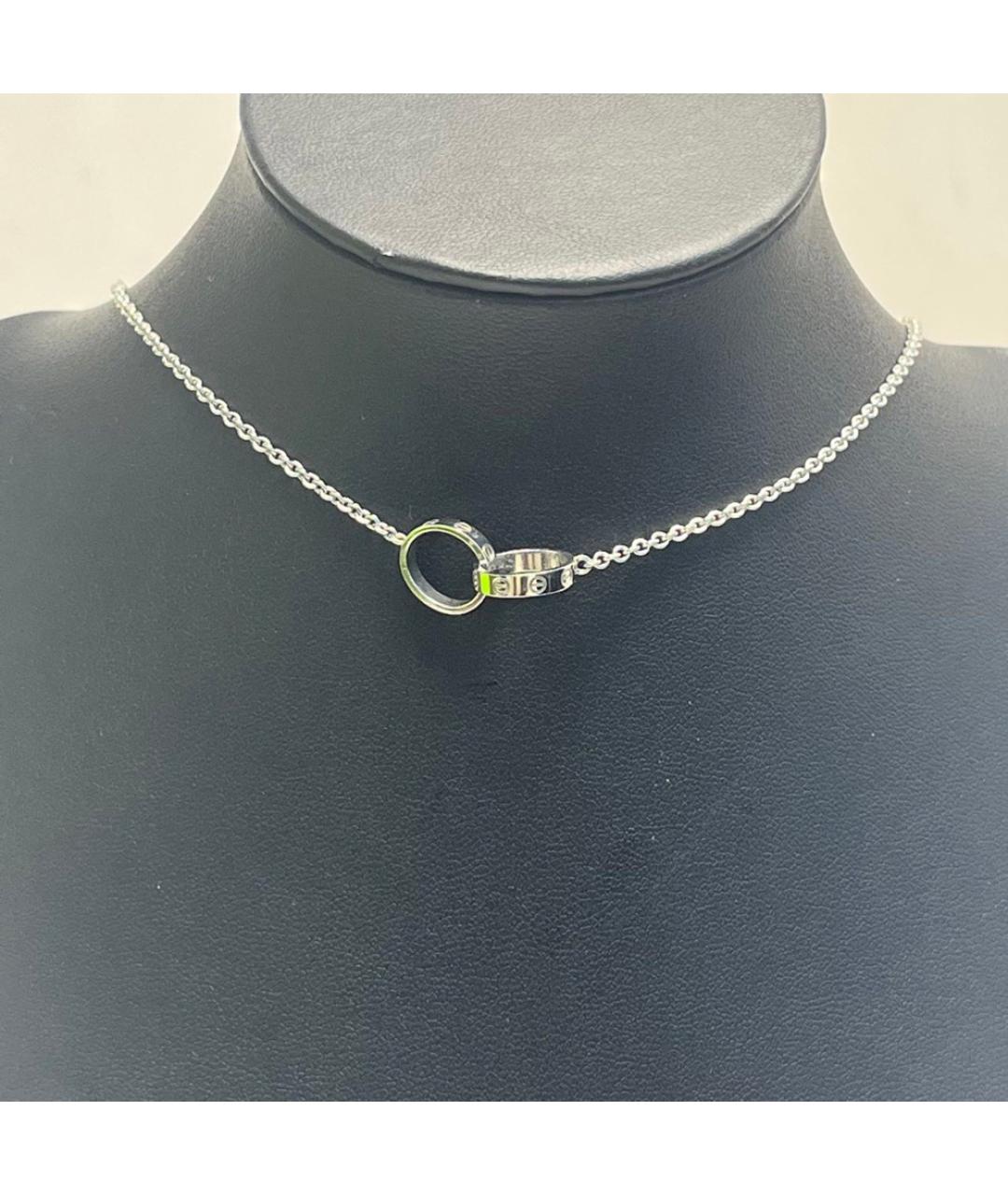 CARTIER Серебряная подвеска из белого золота, фото 7