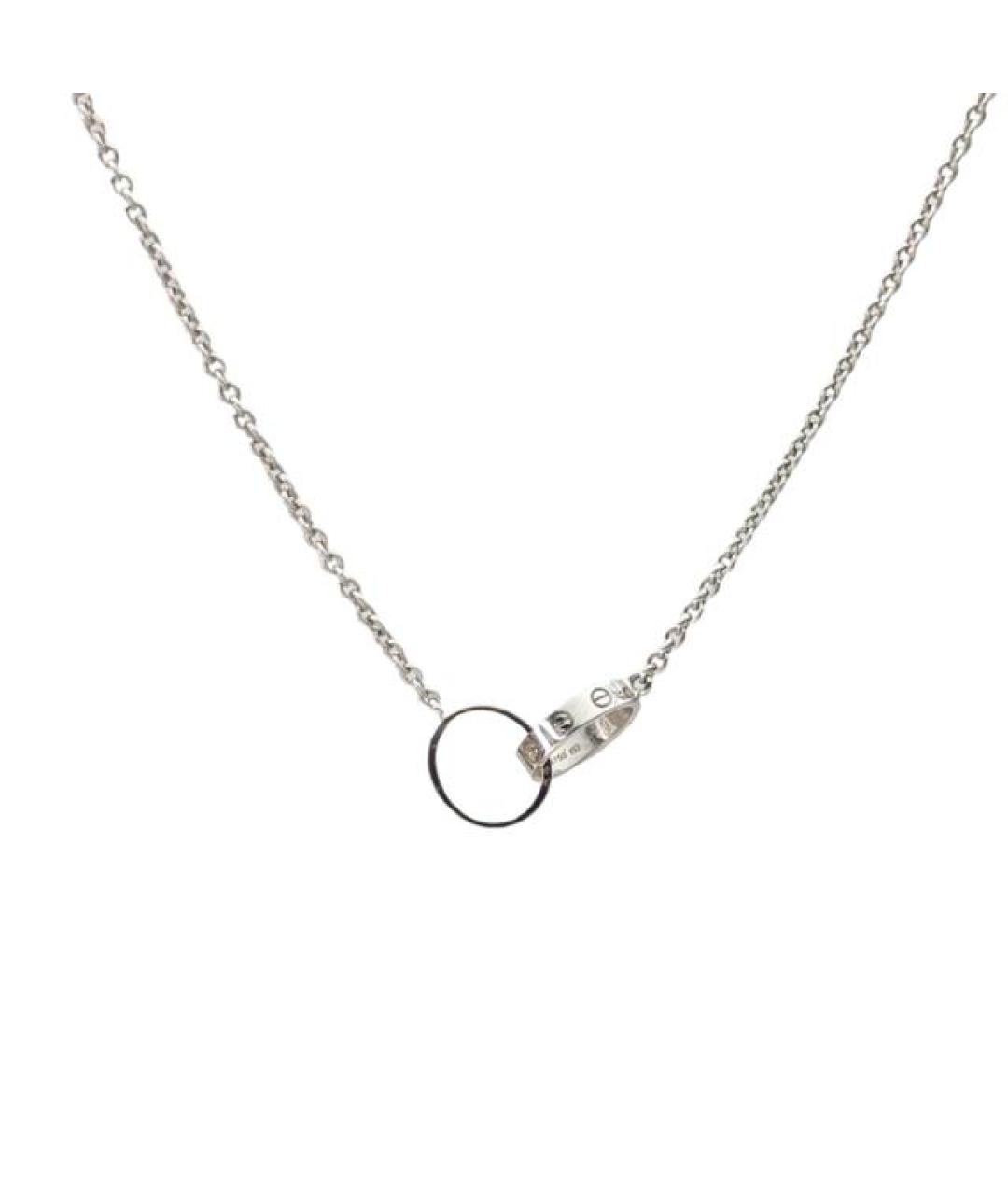 CARTIER Серебряная подвеска из белого золота, фото 10