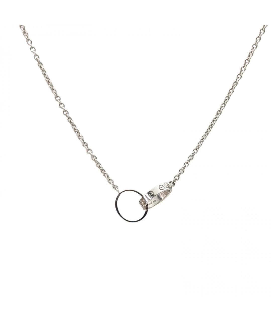 CARTIER Серебряная подвеска из белого золота, фото 2